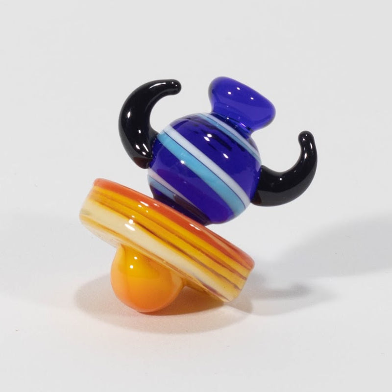 HORNED GLASS CARB CAP