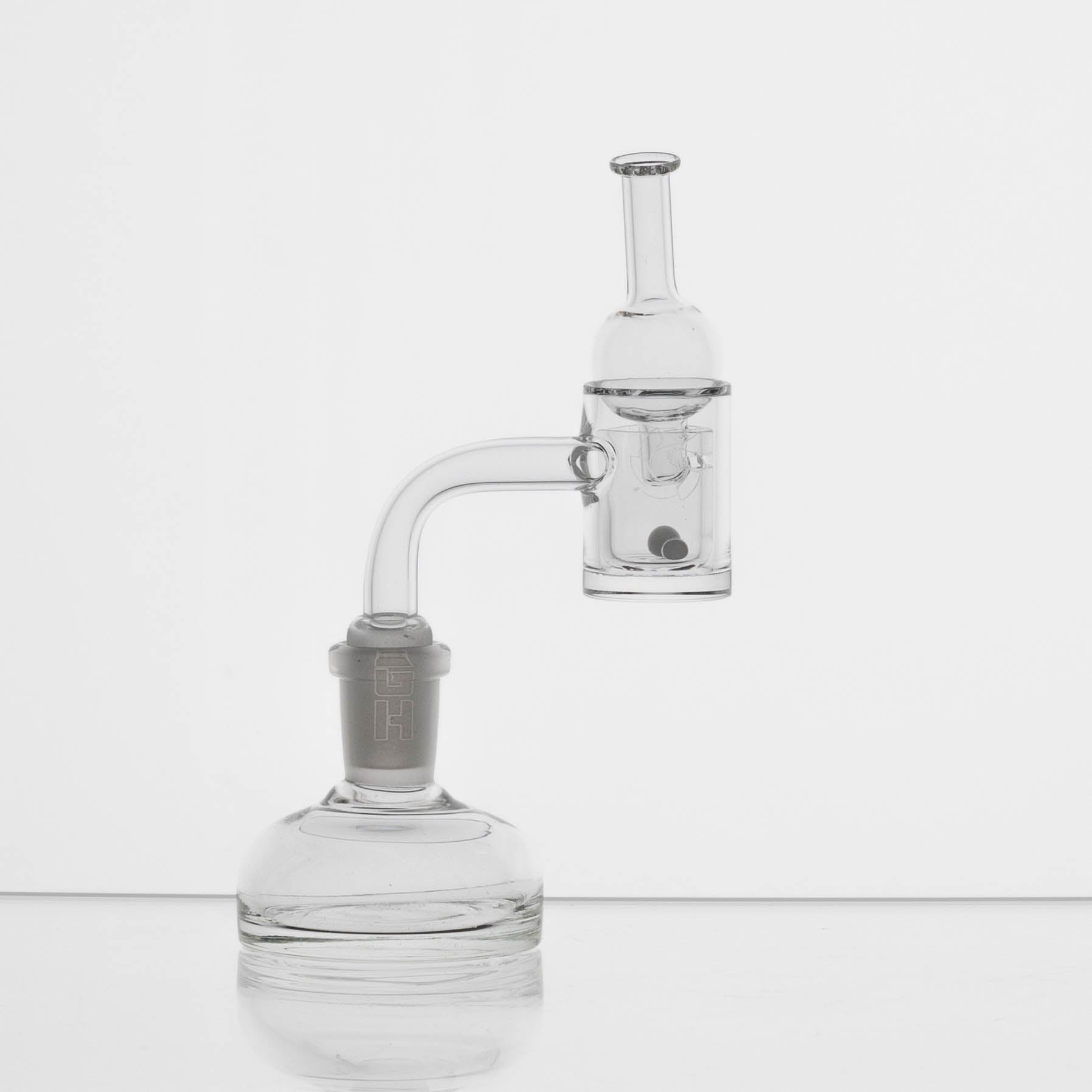 Glasshouse Fire Flat Top 25mm Cup Full Quartz "Fire Set!"
