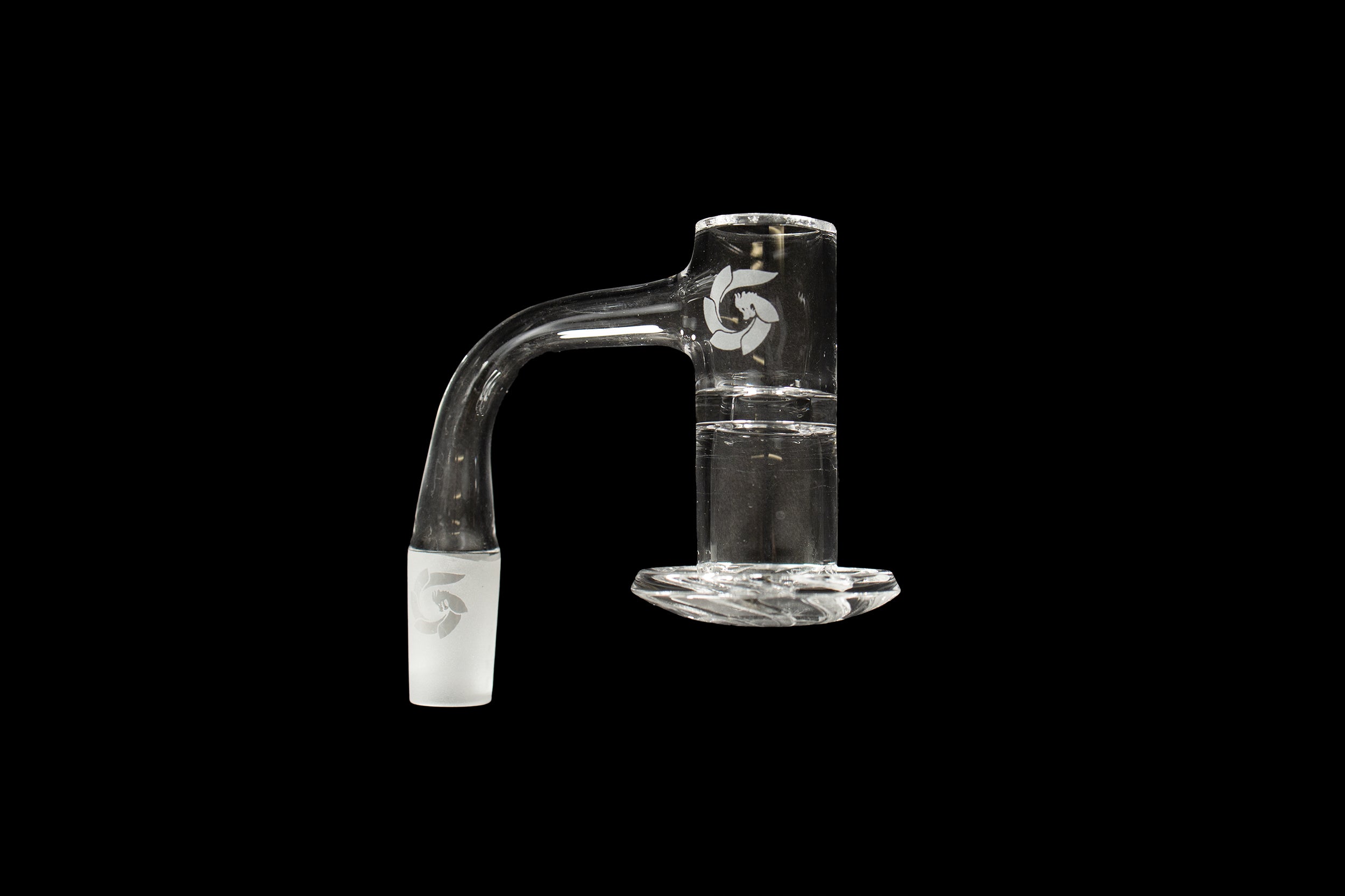 Glasshouse Hurricane 2.0 Sleek Solid 20mm Cup Beveled Top Circular Slitted Base
