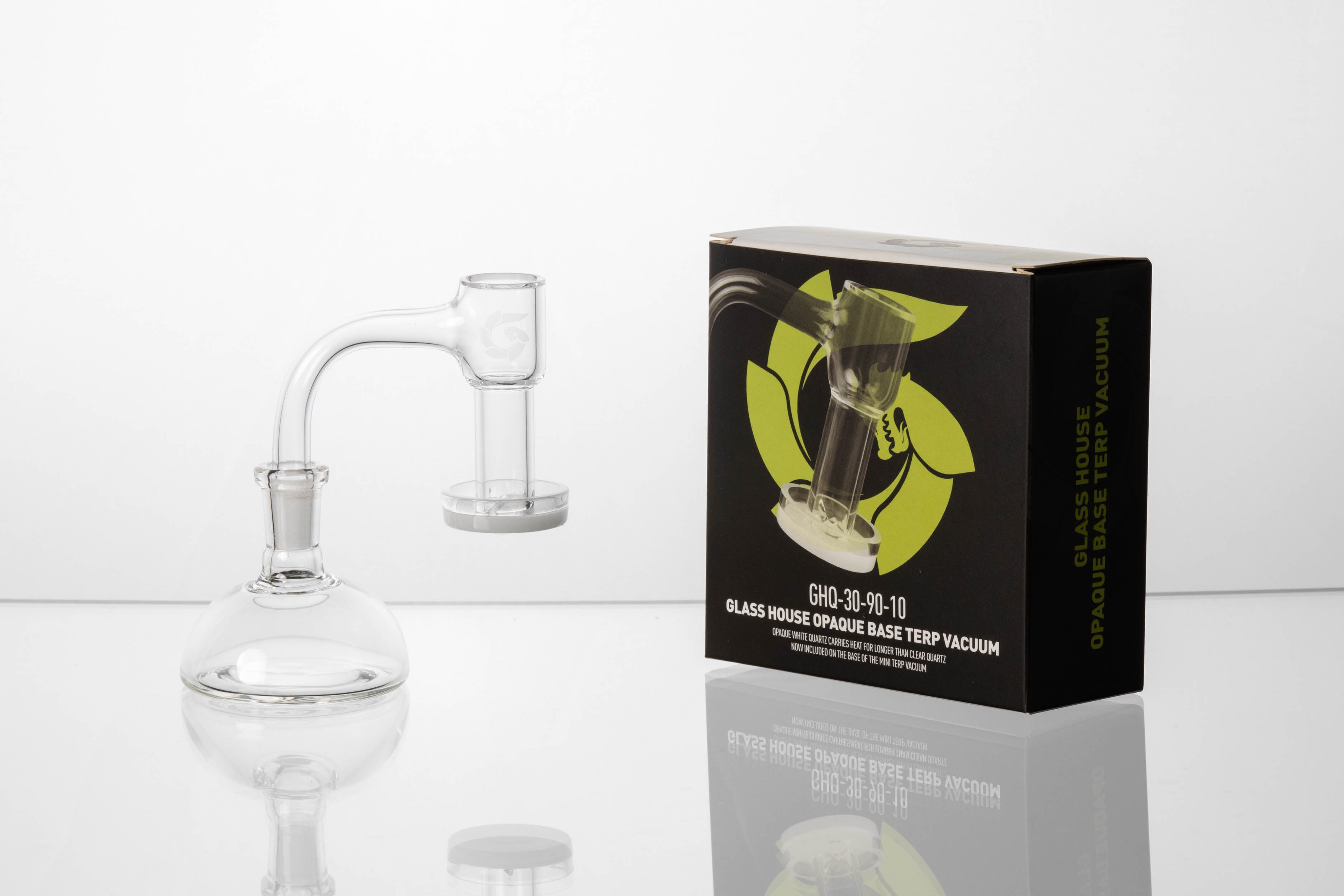 Glasshouse Opaque Base Terp Vacuum 90 Angle 10 mm