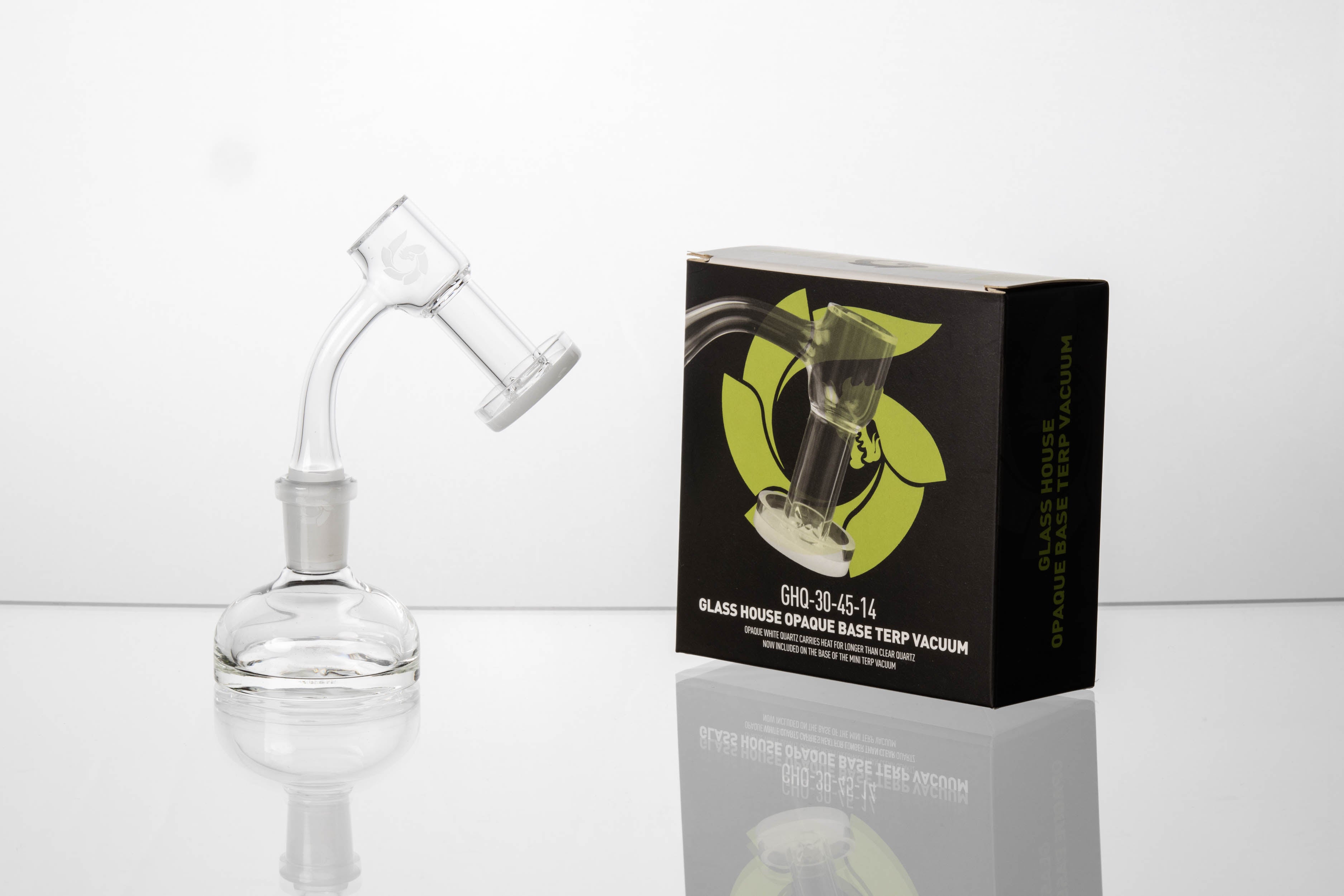 Glasshouse Opaque Base Terp Vacuum 90 Angle 10 mm