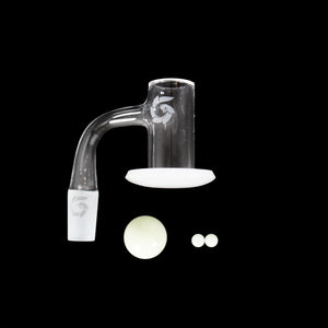 Glasshouse Opaque Base Hurricane - High Air Flow 20mm Cup Beveled Top