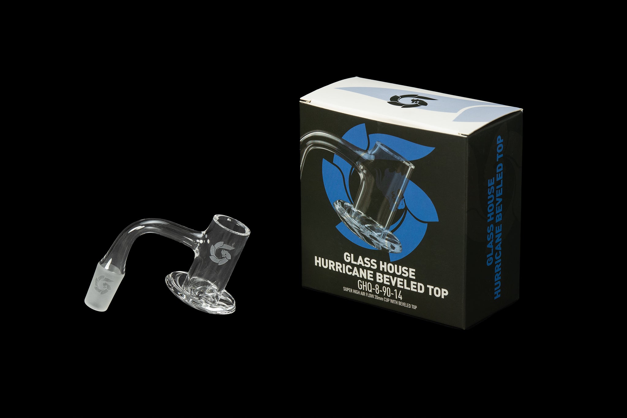 Hurricane Beveled Top Banger Kit – GlasshouseQuartz