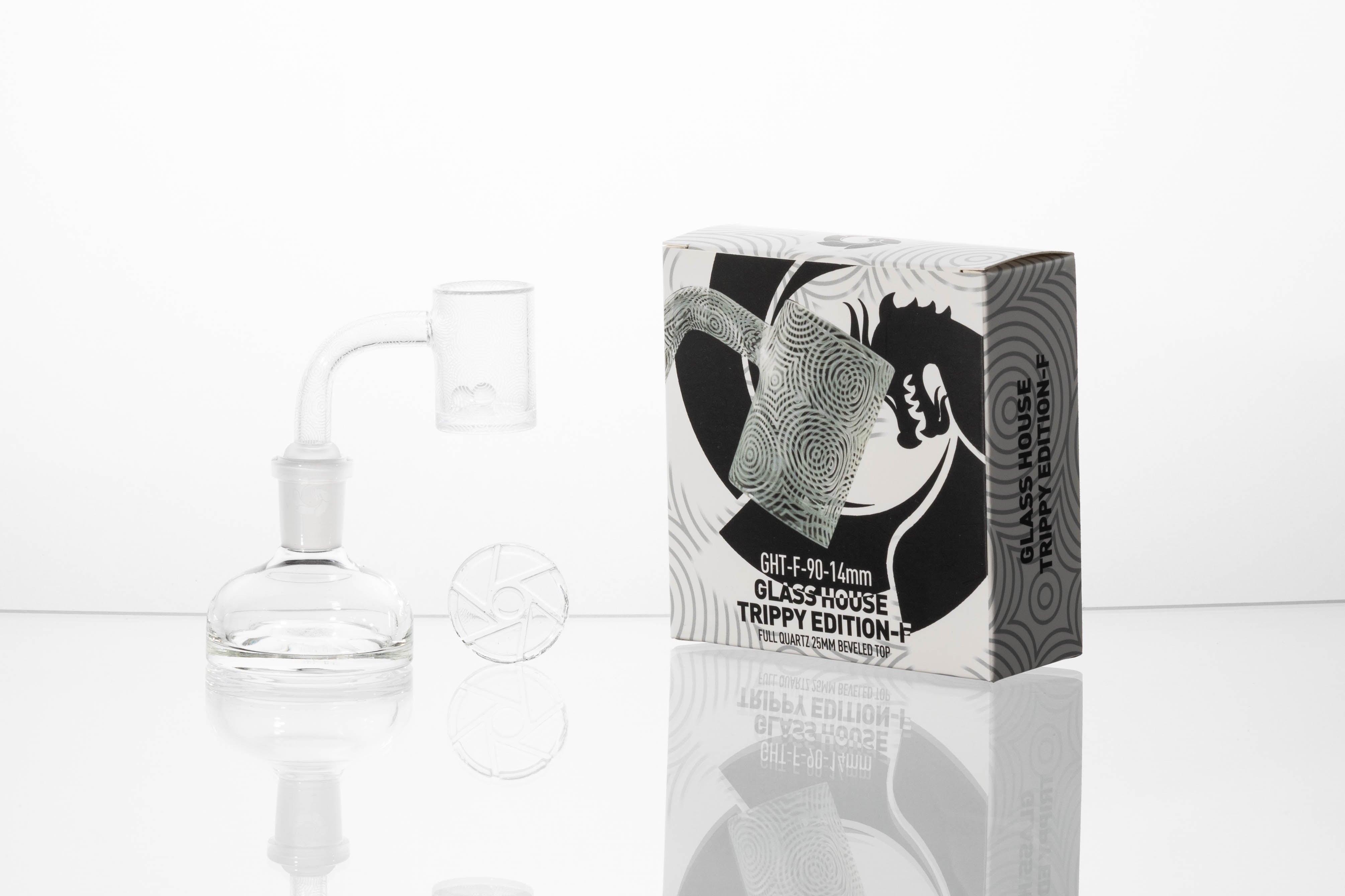 Glasshouse Trippy Edition Full Quartz 25mm Flattop Style F