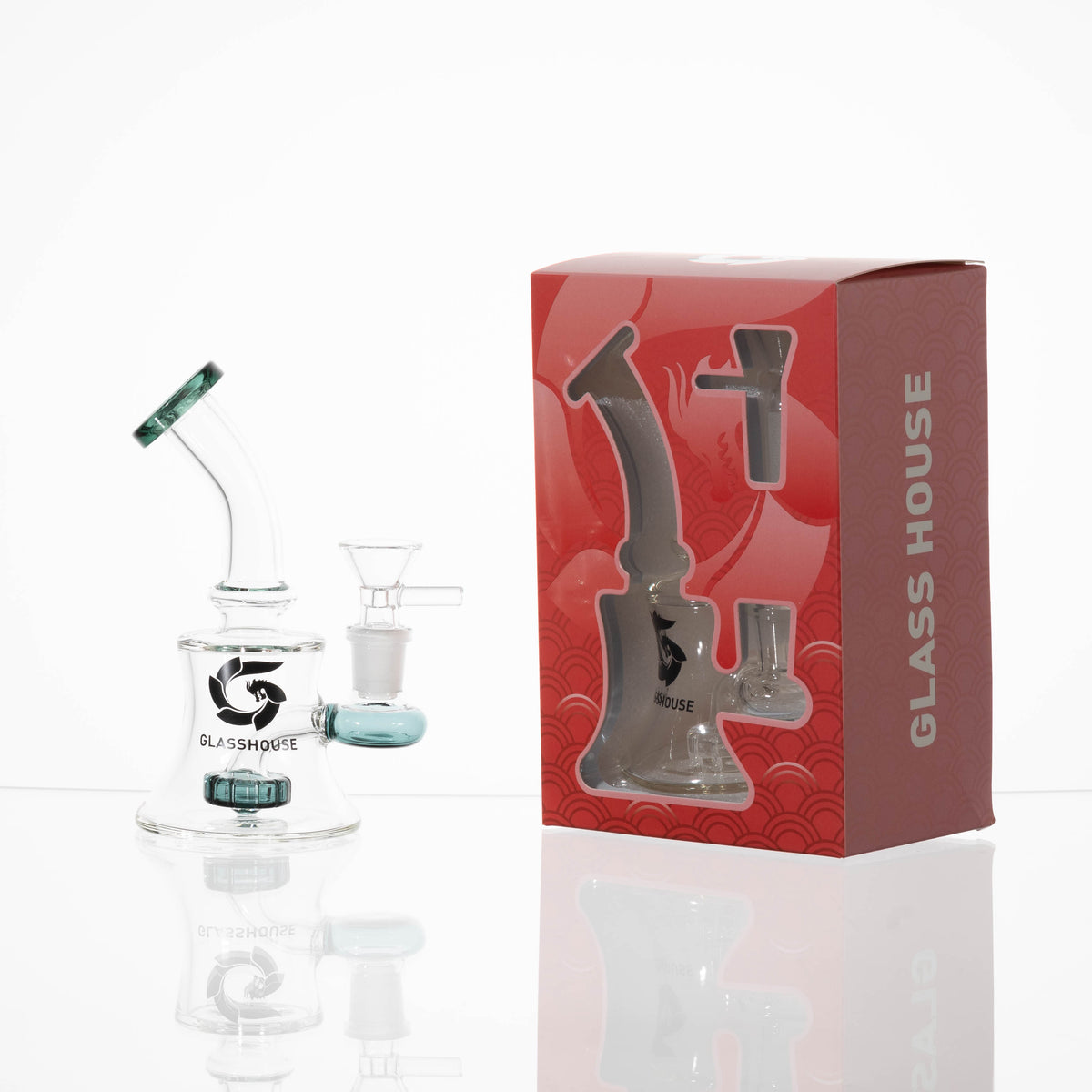 Glass House Rigs Glass House Banger Hanger 3 – GlasshouseQuartz