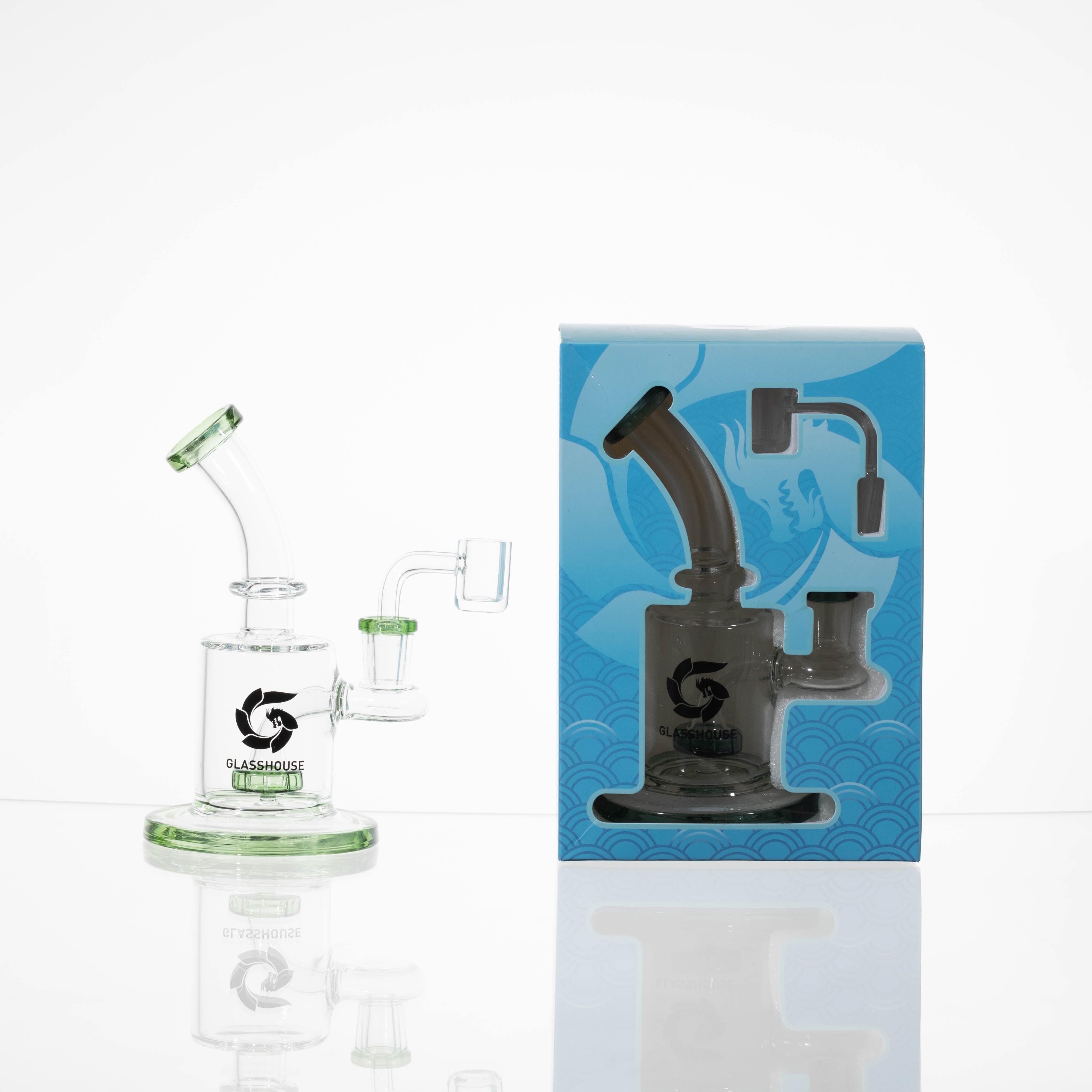 Glass House Rigs Glass House Banger Hanger 55 – GlasshouseQuartz