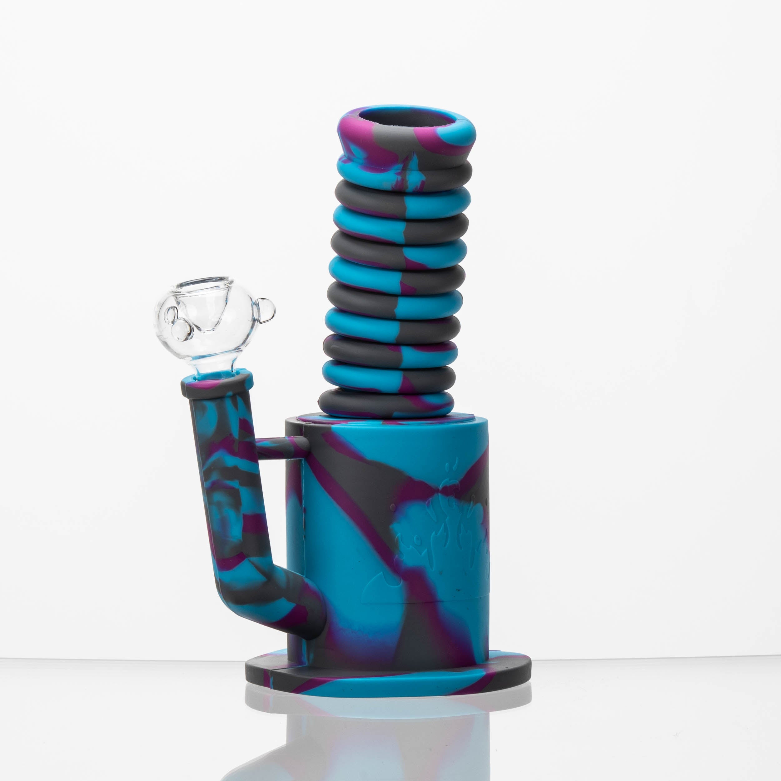 Silicone Accordion Water Pipe